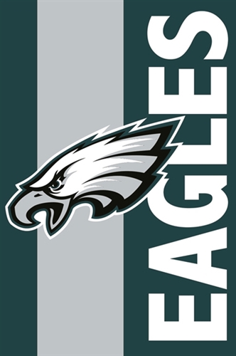 Philadelphia Eagles Applique House Flag