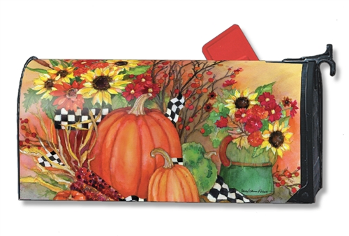 Ready for Fall MailWraps Mailbox Cover