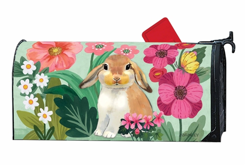 Bunny Love MailWraps Mailbox Cover