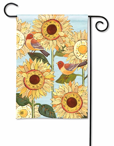 Sunflower Blooms BreezeArt Garden Flag