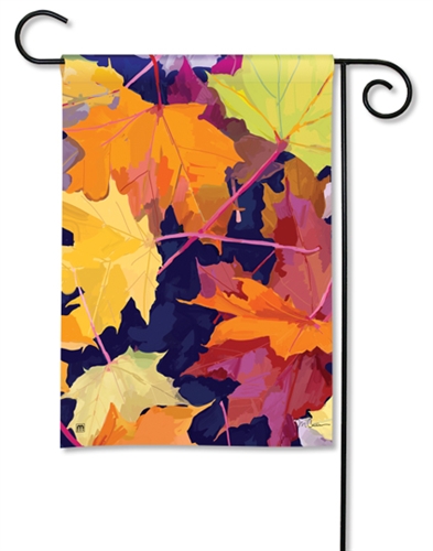 Maple Leaves BreezeArt Decorative Garden Flag