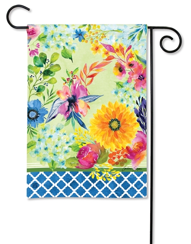 Fresh and Pretty Floral BreezeArt Garden Flag