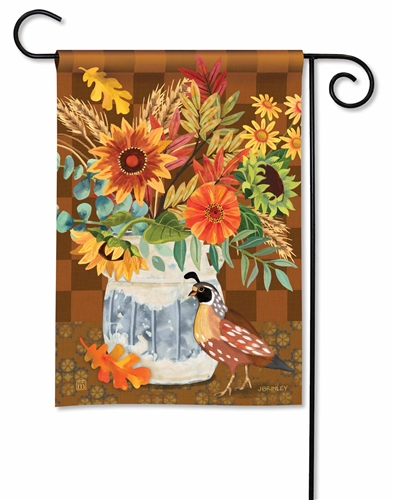 Autumn Quail BreezeArt Garden Flag