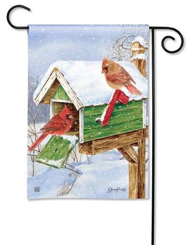 Cardinal Mailbox BreezeArt Garden Flag