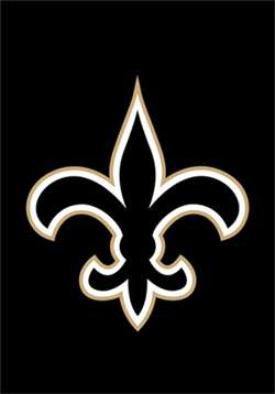 New Orleans Saints Logo Garden Window Flag - Dragon Sports