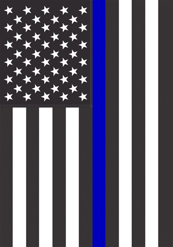 Thin Blue Line House Flag